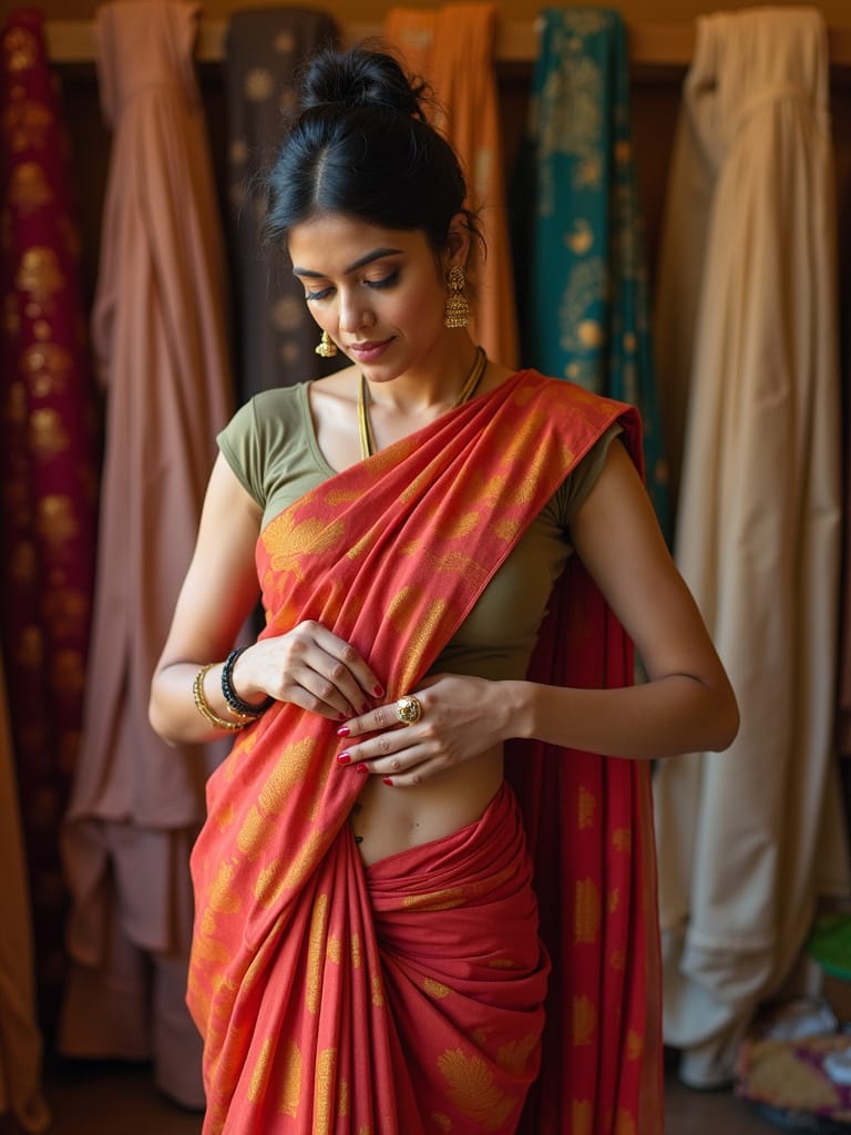 Tips to Wear Saree Shapewear Correctly