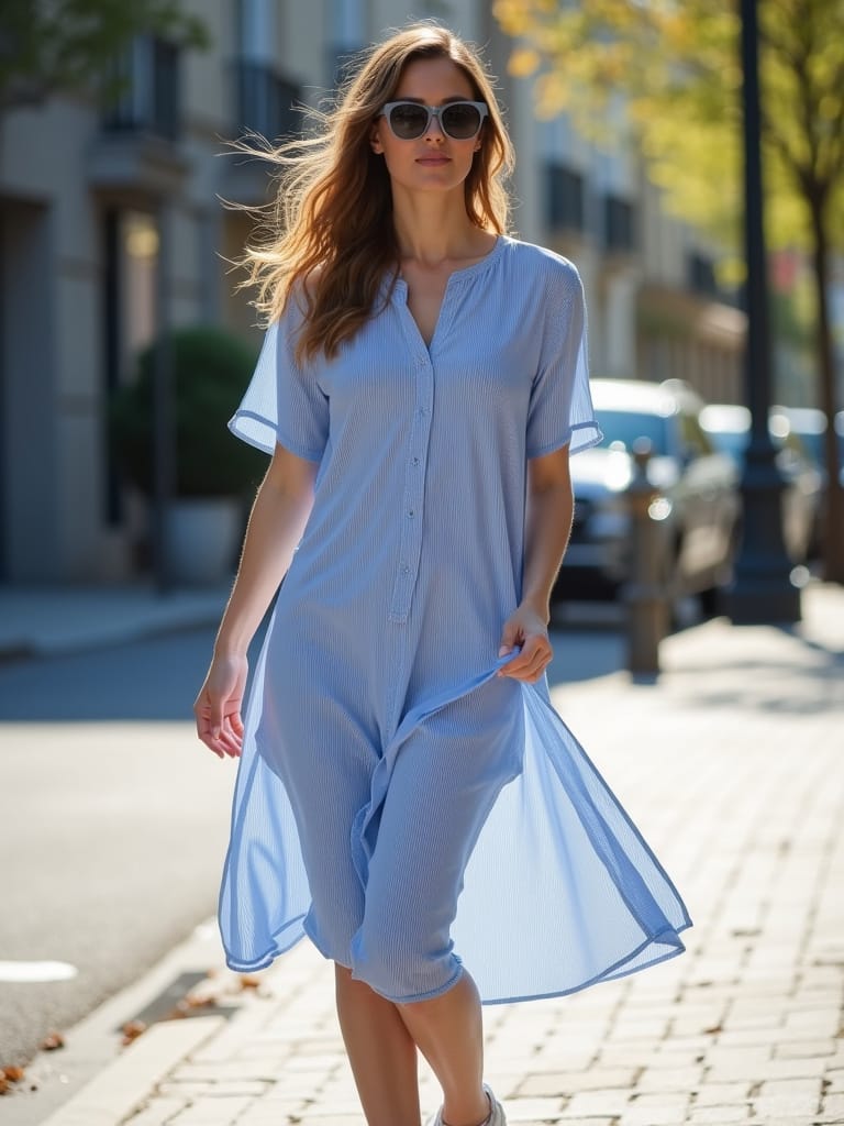 Cotton Tunic Dress