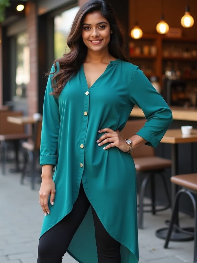 High-Slit Long Tunics