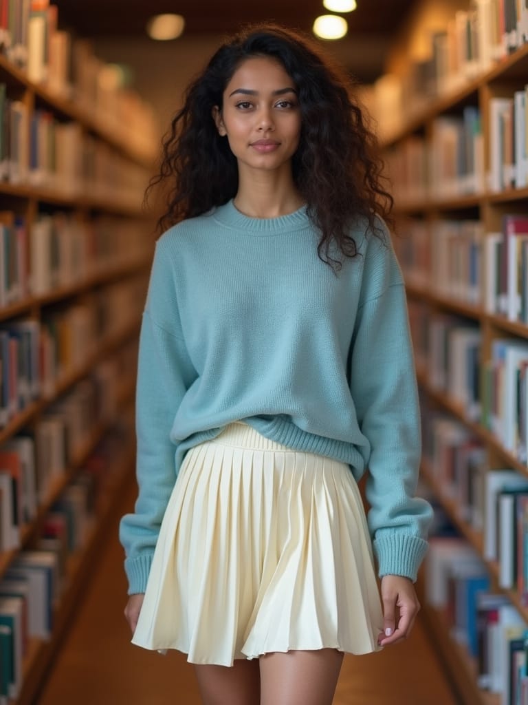 Pleated Mini Skirts