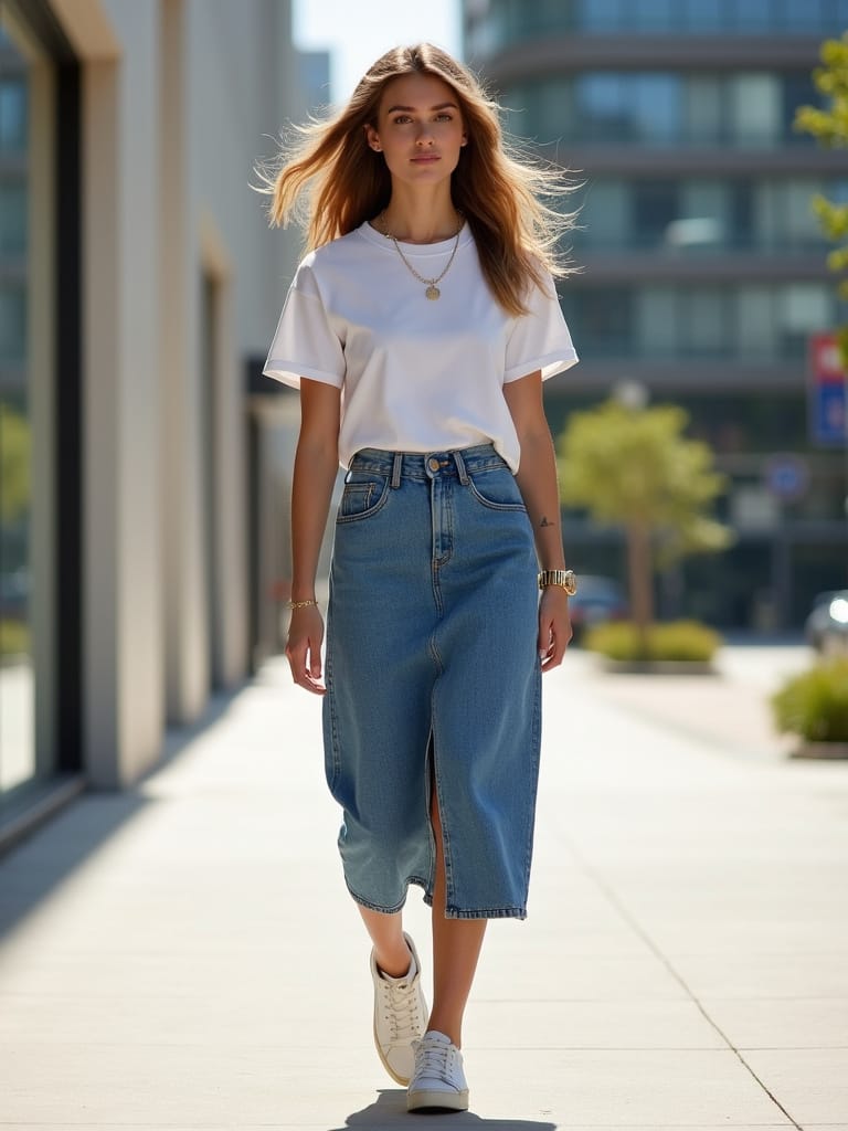 Denim Skirts for Women