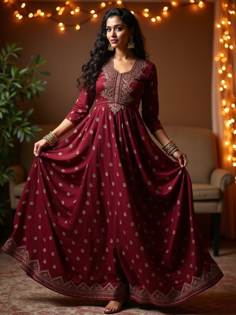 Flared Kurta Tunic