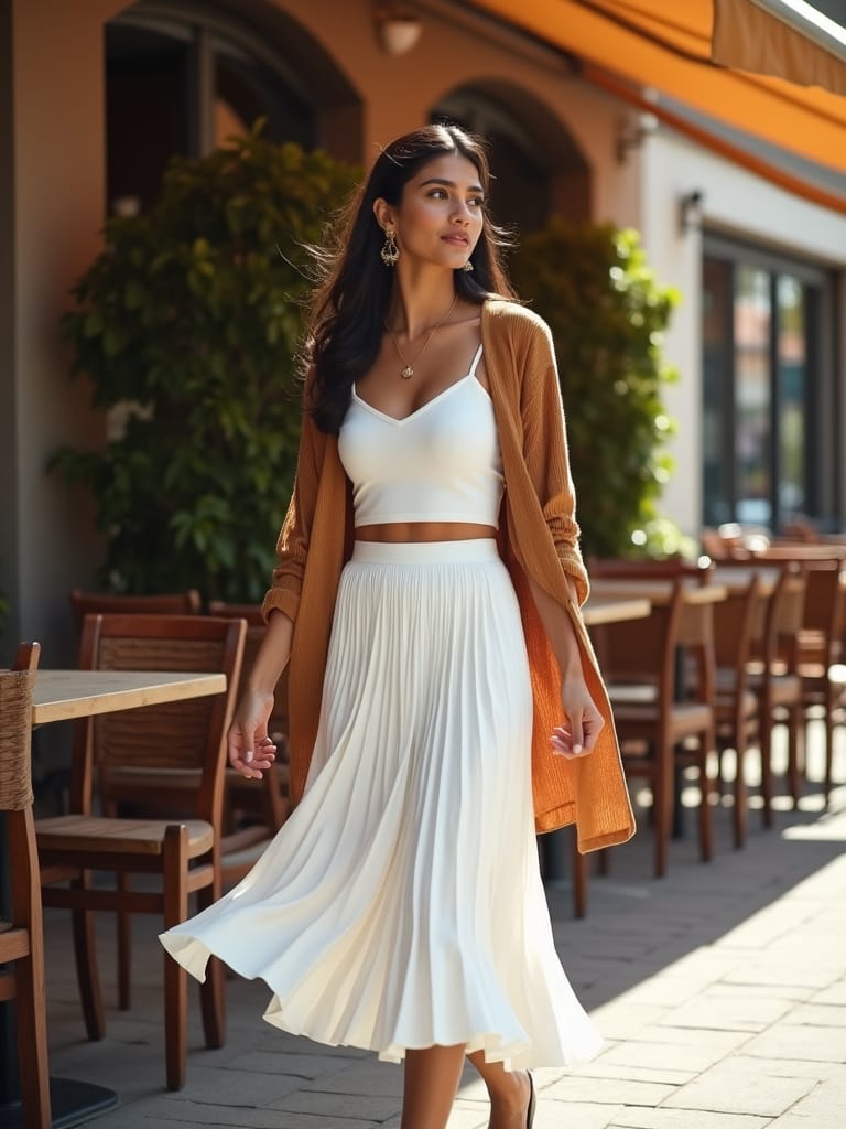 4b340ba0 896c 4b46 b10d 9d3eb75bd68b White Skirts for Women: How to Create Clean and Chic Looks