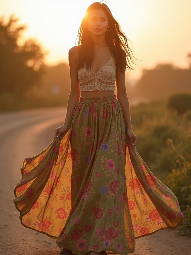 Choosing the Right Fabric for a Maxi Skirt