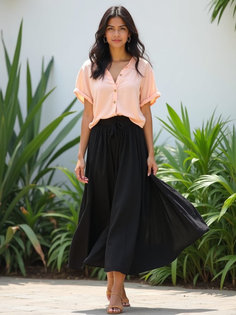 5d99785e 65db 4f55 8e91 cdf35275e63b Black Skirt Outfit Ideas: From Classic to Edgy Styles