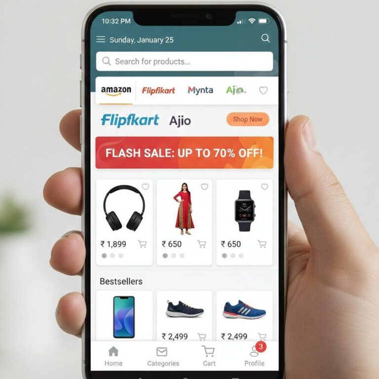 best shooping apps for users edited Top 10 Best Shopping Apps in India: Complete Guide