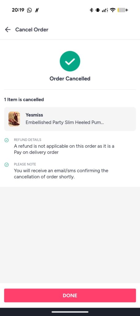 Understanding the Cancellation Policy on Myntra