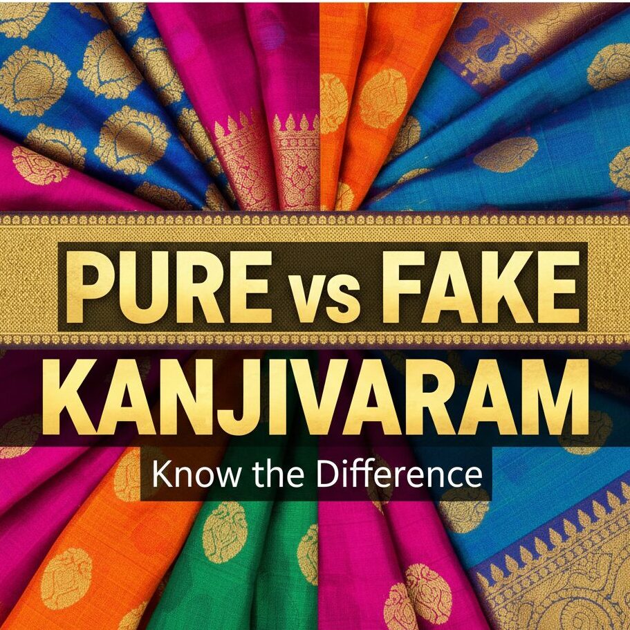How to Identify a Kanjivaram Silk Saree In 5 Easy Steps