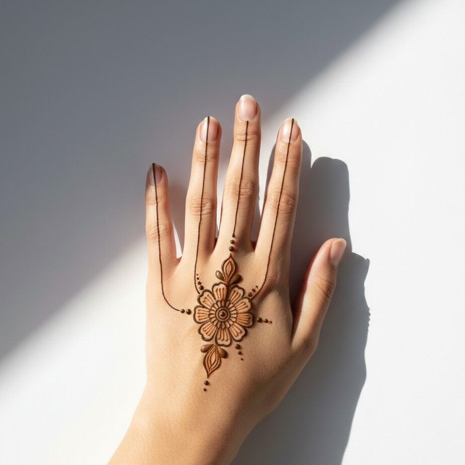 Back Hand Minimal Design