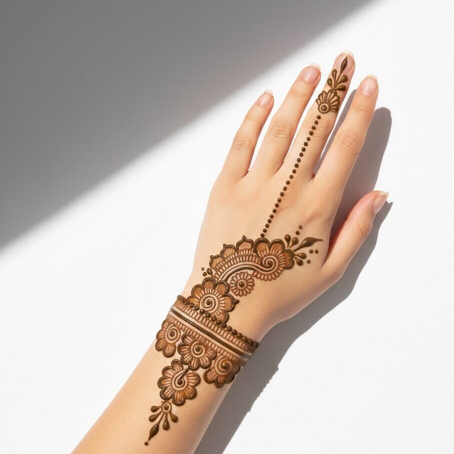 Bracelet Style Back Hand Design