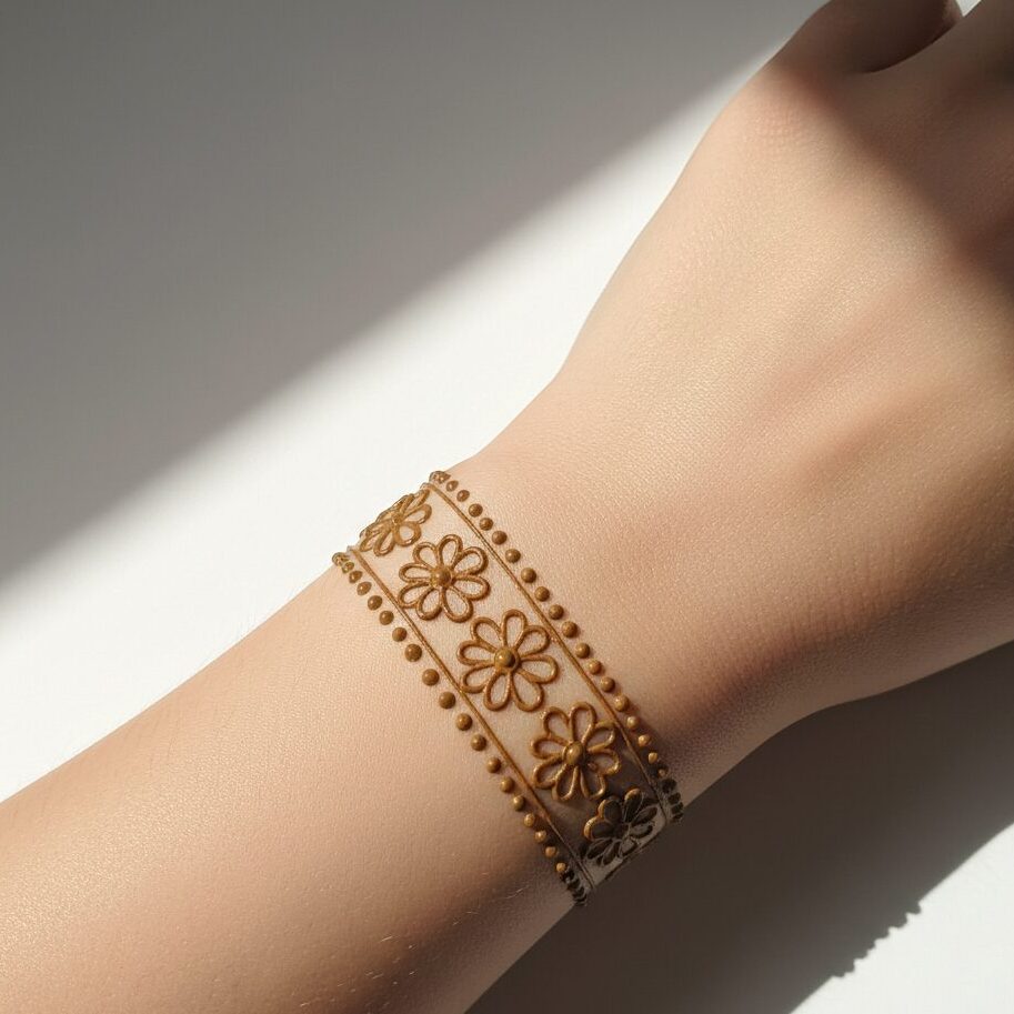 Bracelet Style Mehandi Design