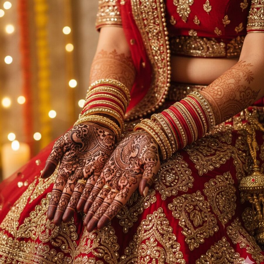 Full Hand Traditional Bridal Mehendi