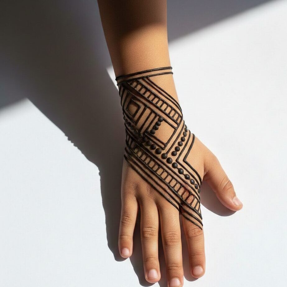 Half Hand Minimal Design