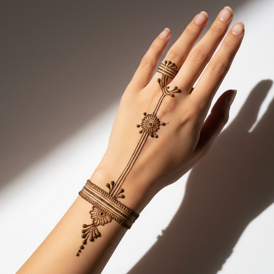 Jewelry Inspired Ring Chain Design
