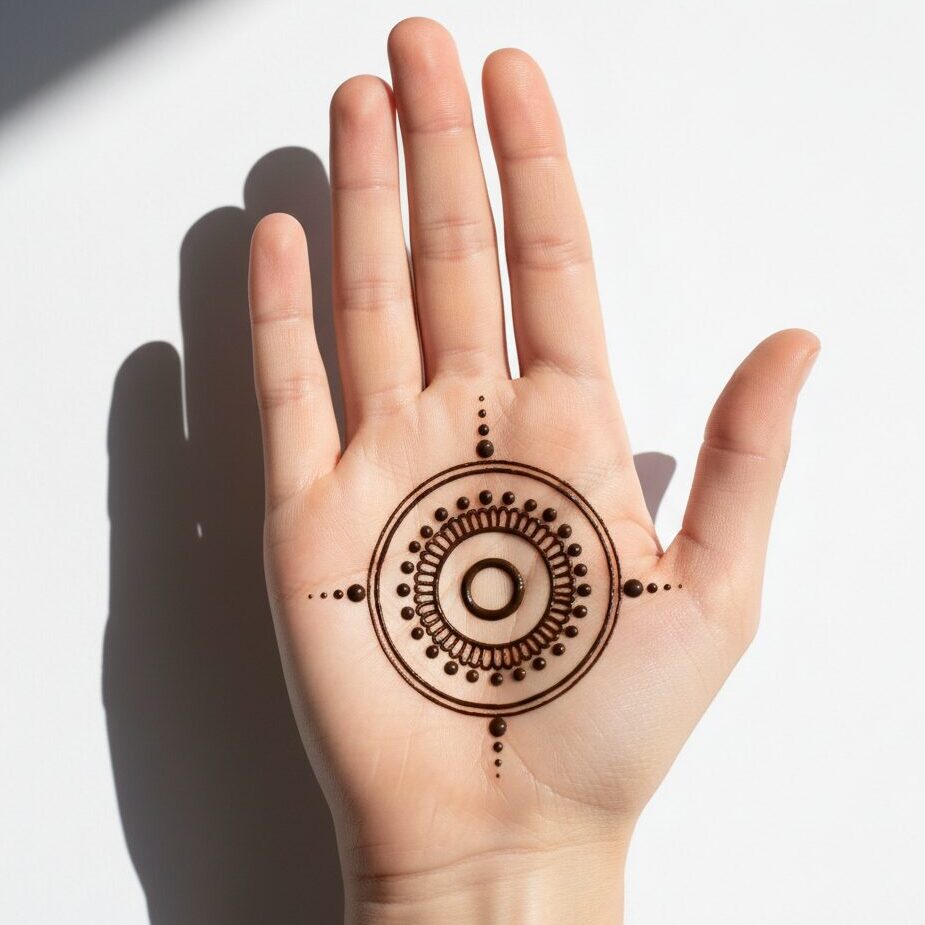 Minimal Mandala Design