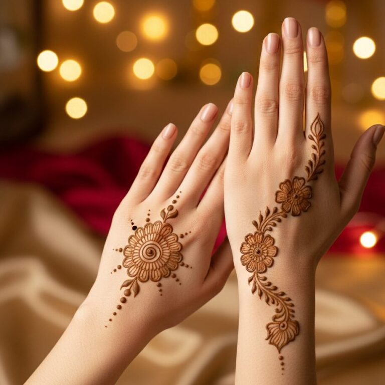 Simple Mehandi Designs edited 10 Stunning Simple Mehandi Designs for a Beautiful Look