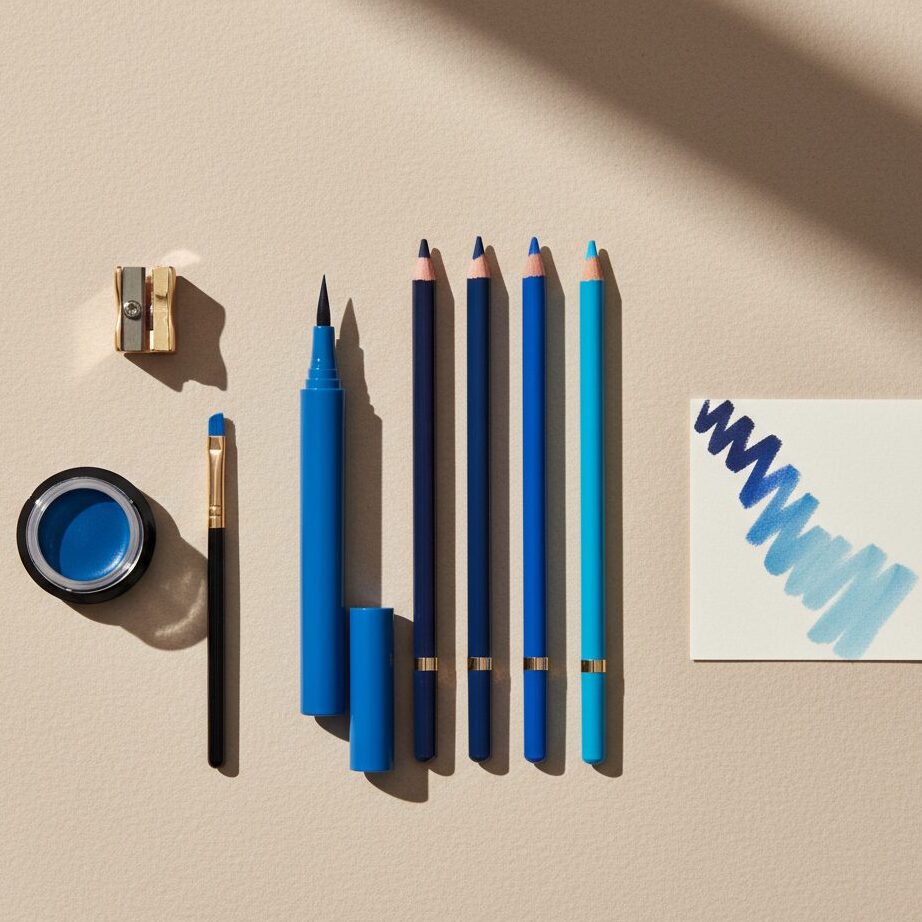 How to Style Blue Color Eyeliner for Different Occasions