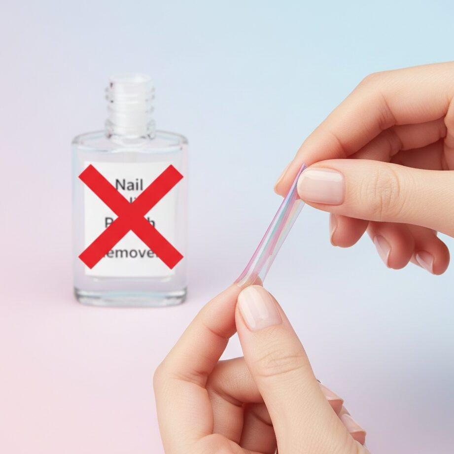 How to Apply Peel Of Nail Paint Correctly