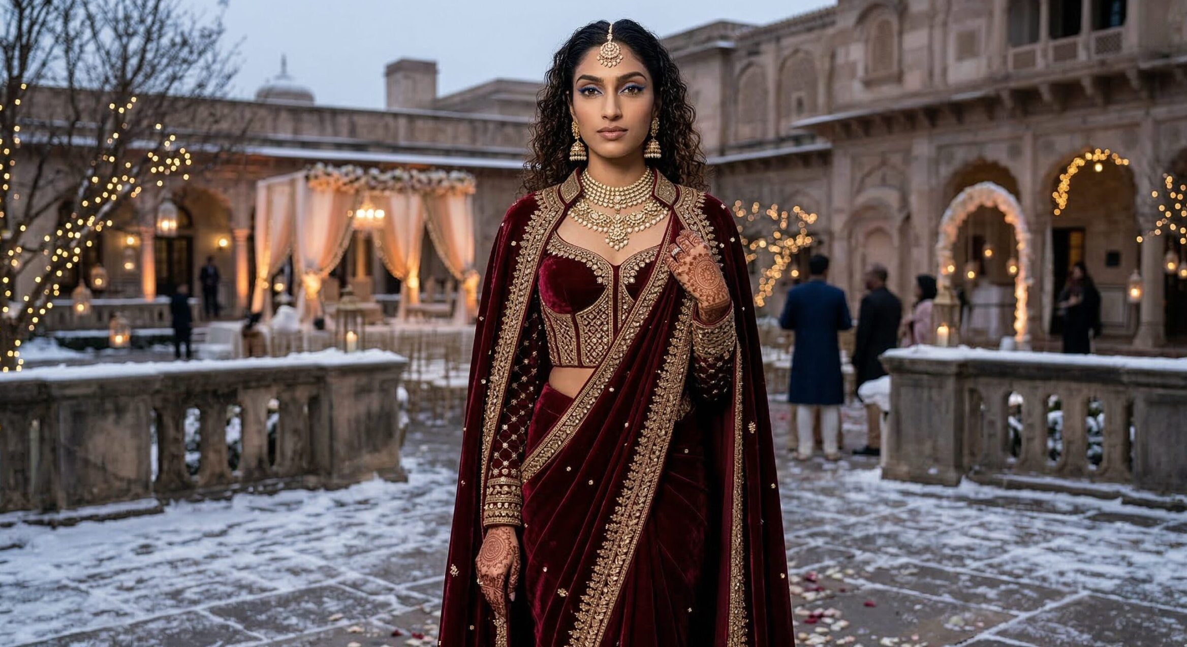The Global Reach of Indo Western Sarees