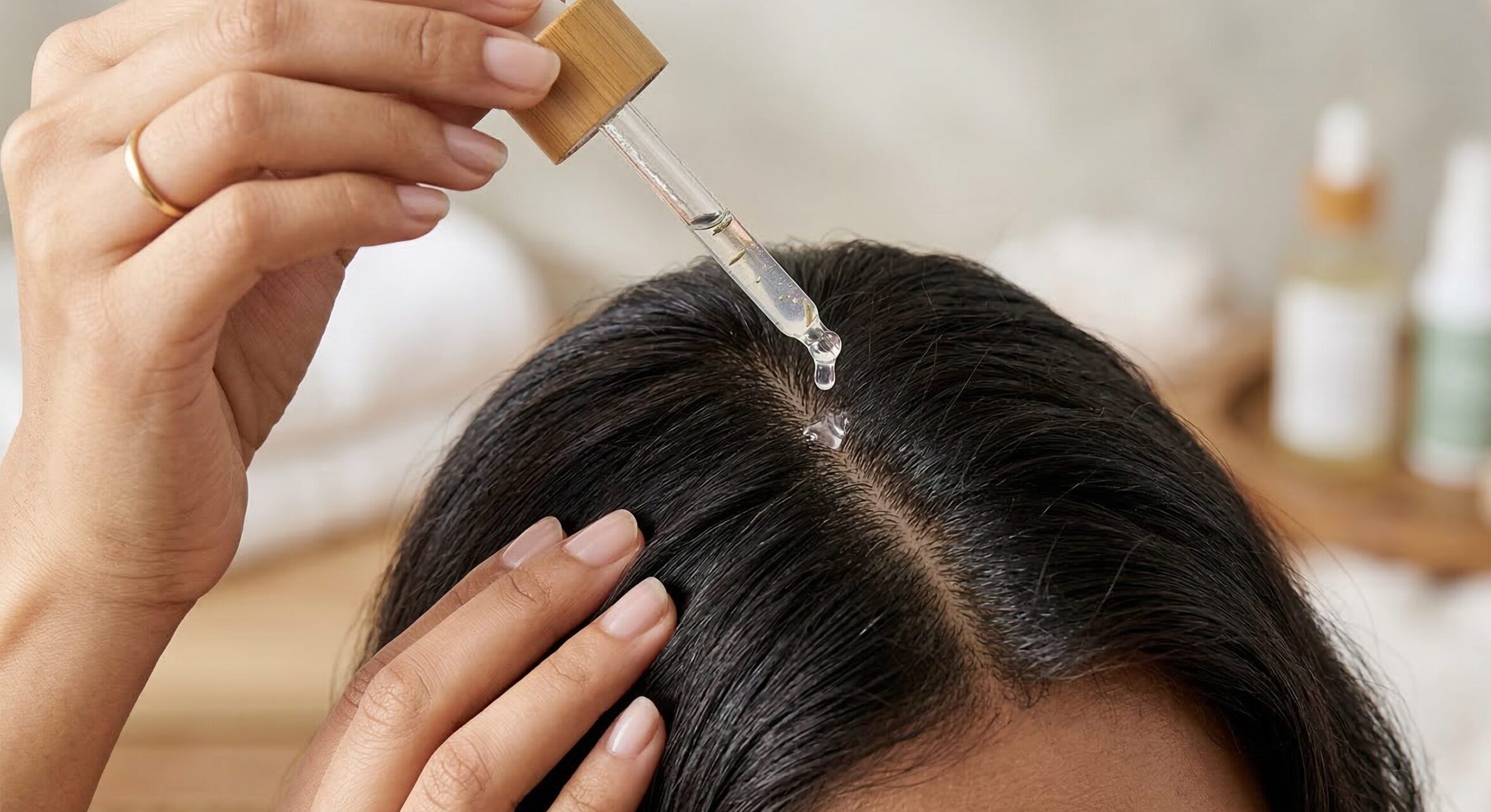 How to Use Dove Hair Therapy Scalp Serum