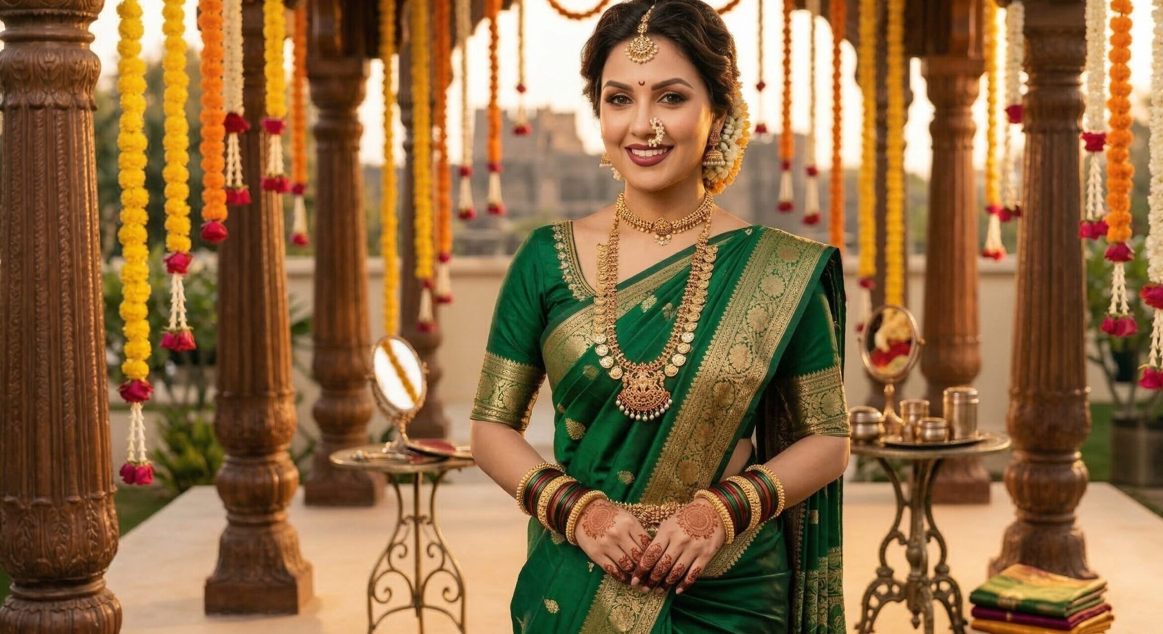 Tips for Wearing Maharashtrian Saree Comfortably