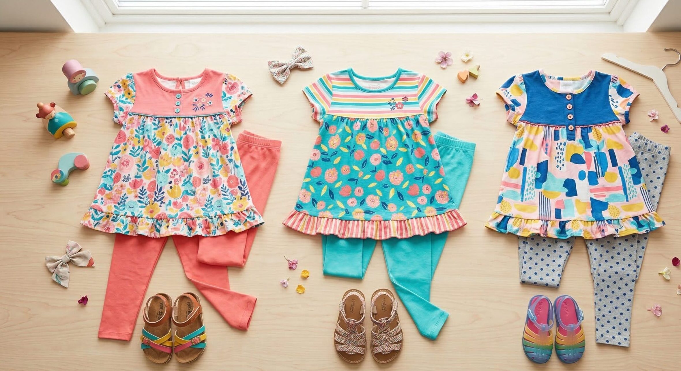 Popular Colors and Patterns in Girls Tunic Tops