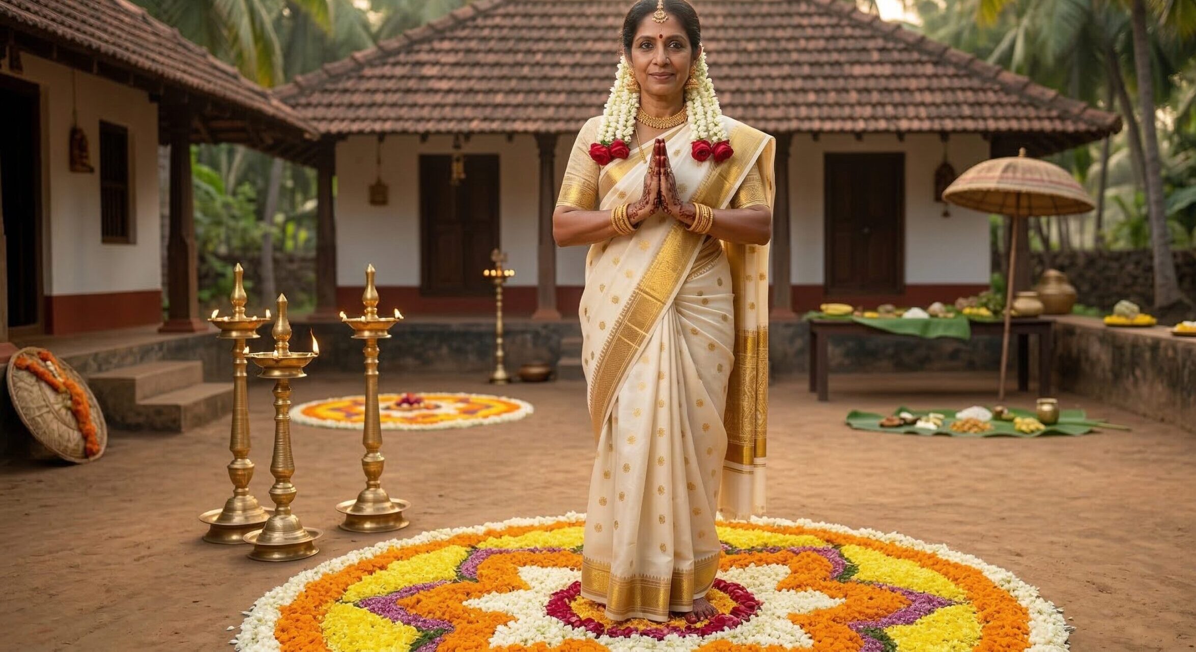 Modern Variations of the Kerala Style Saree