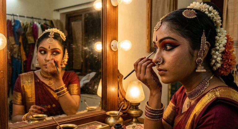 Bharatanatyam Makeup edited Bharatanatyam Makeup: Complete Guide for a Perfect Classical Look