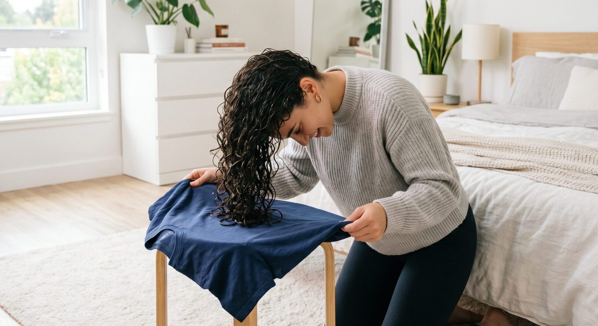 
 Guide to Plop Your Hair